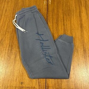 HOLLISTER Men’s Blue/Gray Sweatpants